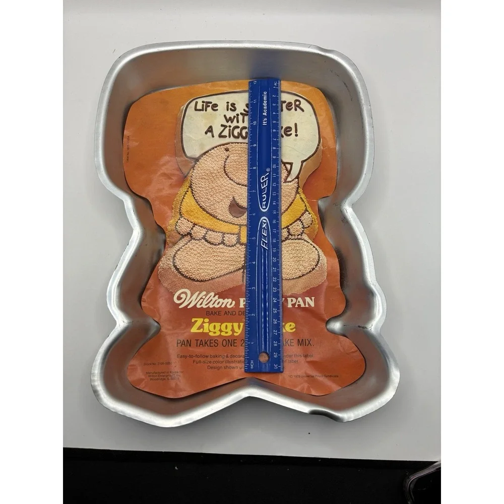 Wilton 1978 ZIGGY Cartoon Character Cake Pan Mold 502-7628 - Party Favorite